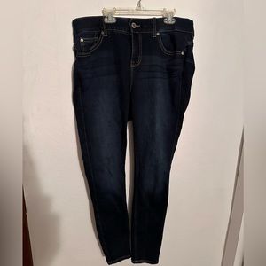 Torrid Dark Indigo Skinny Jeans